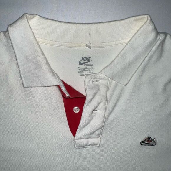 Nike Short Sleeve Polo with Embroidered Sneaker - Picture 2 of 2